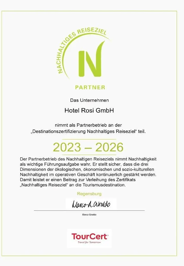 Rosi Boutique Hotel Regensburg